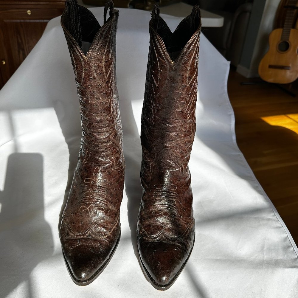 Susan Bennis/Warren Edwards Brown Cowboy Boots